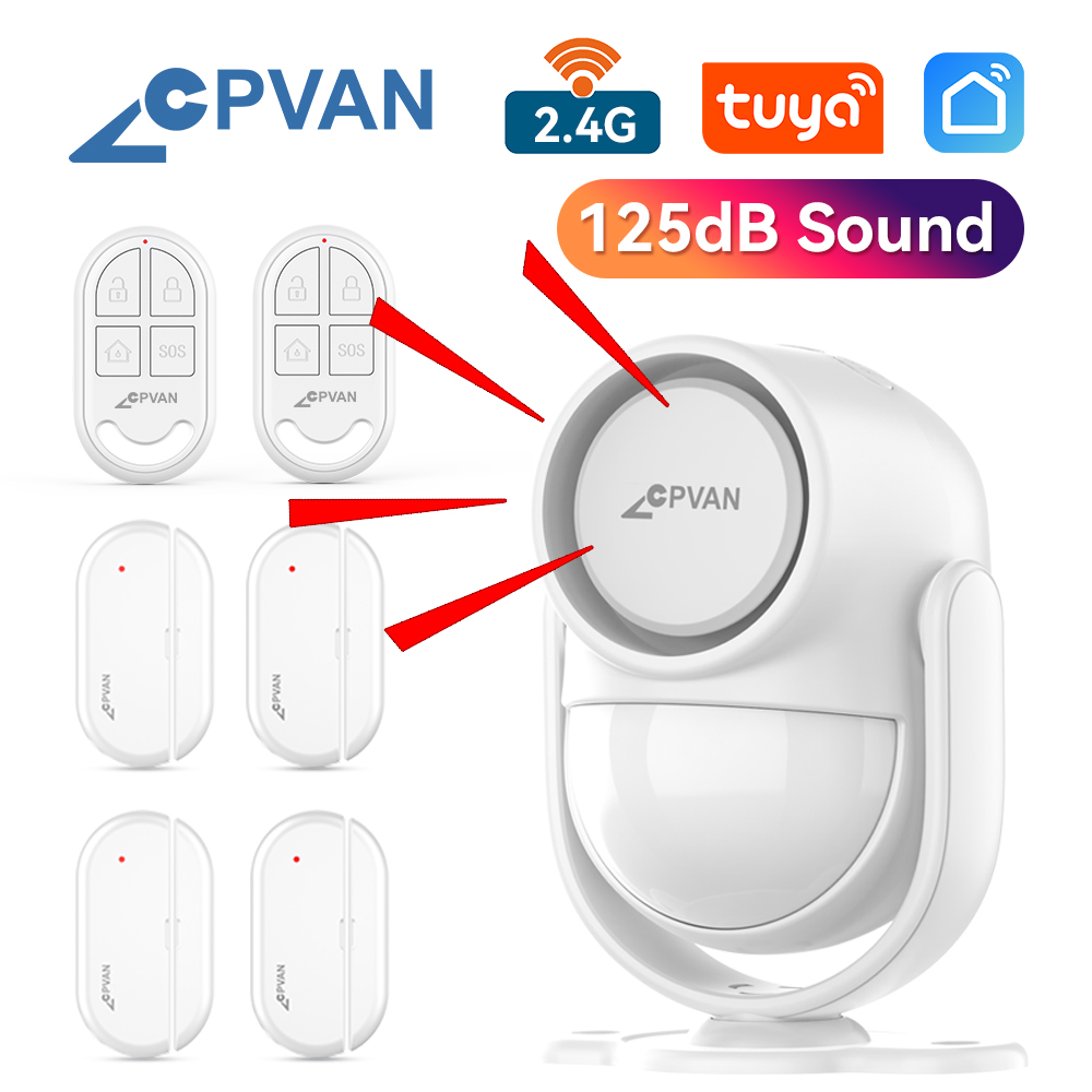 Sim Gsm Alarm - CPVAN Wireless WIFI 2.4G Smart Home