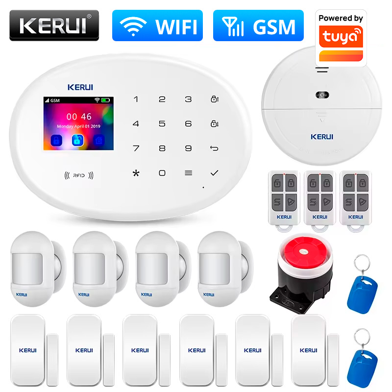 KERUI Home Security Protection - đánh giá và giá Sim Gsm Alarm