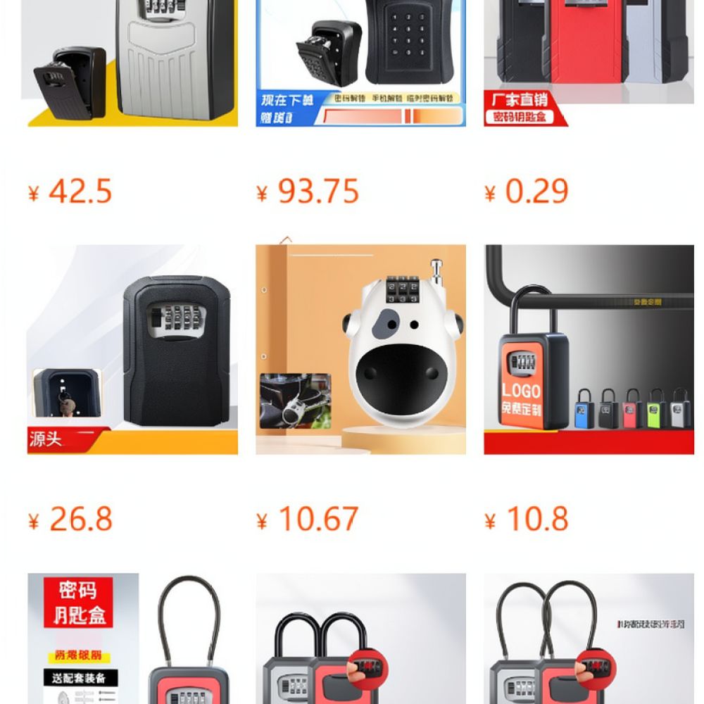 Portable Key Safe Box For For  - đánh giá và giá Home Security Box