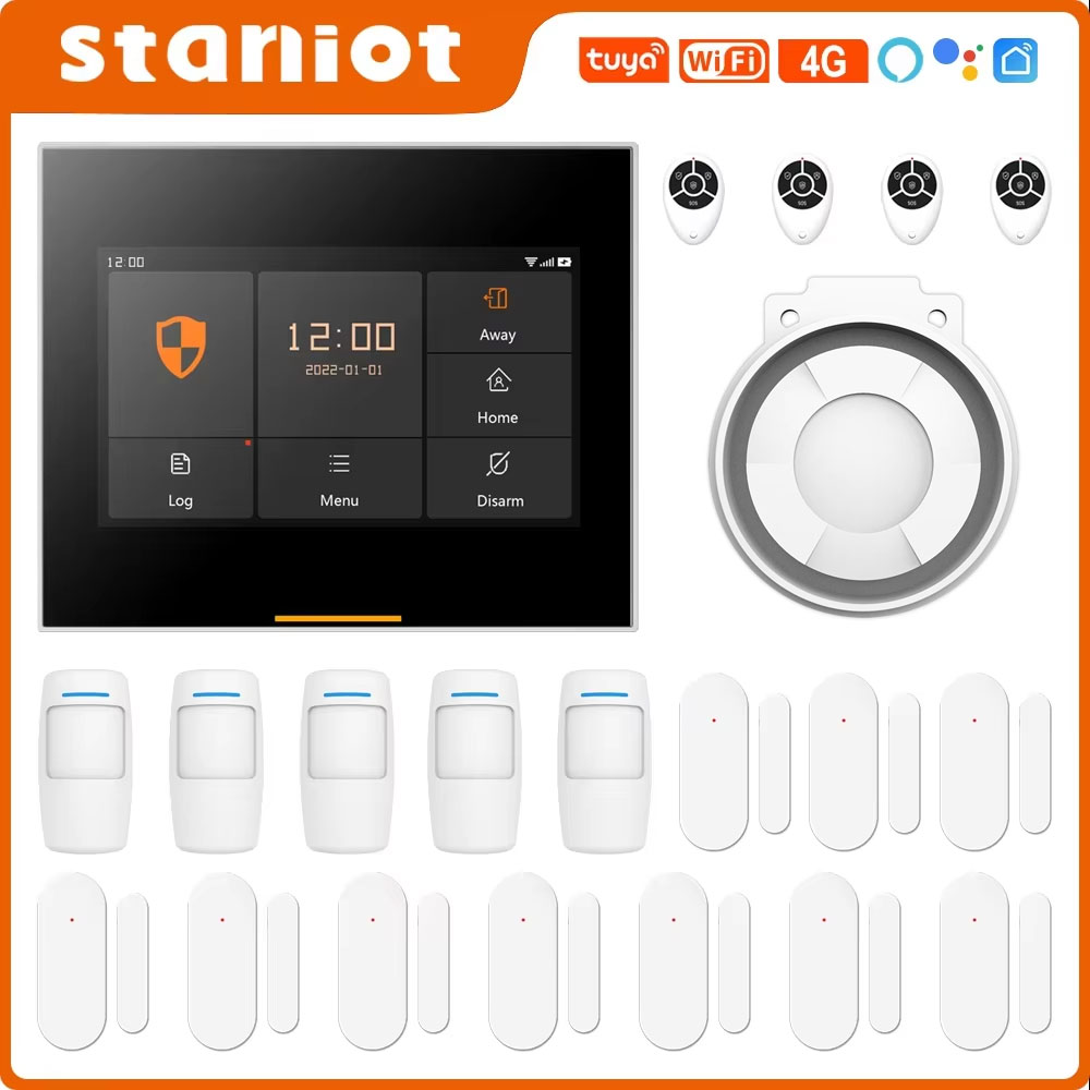 Staniot 433MHz Wifi Không Dây  - đánh giá và giá Sim Gsm Alarm