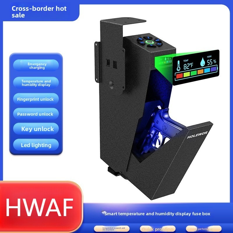 Smart Fingerprint Handgun Safe - đánh giá và giá Home Security Box